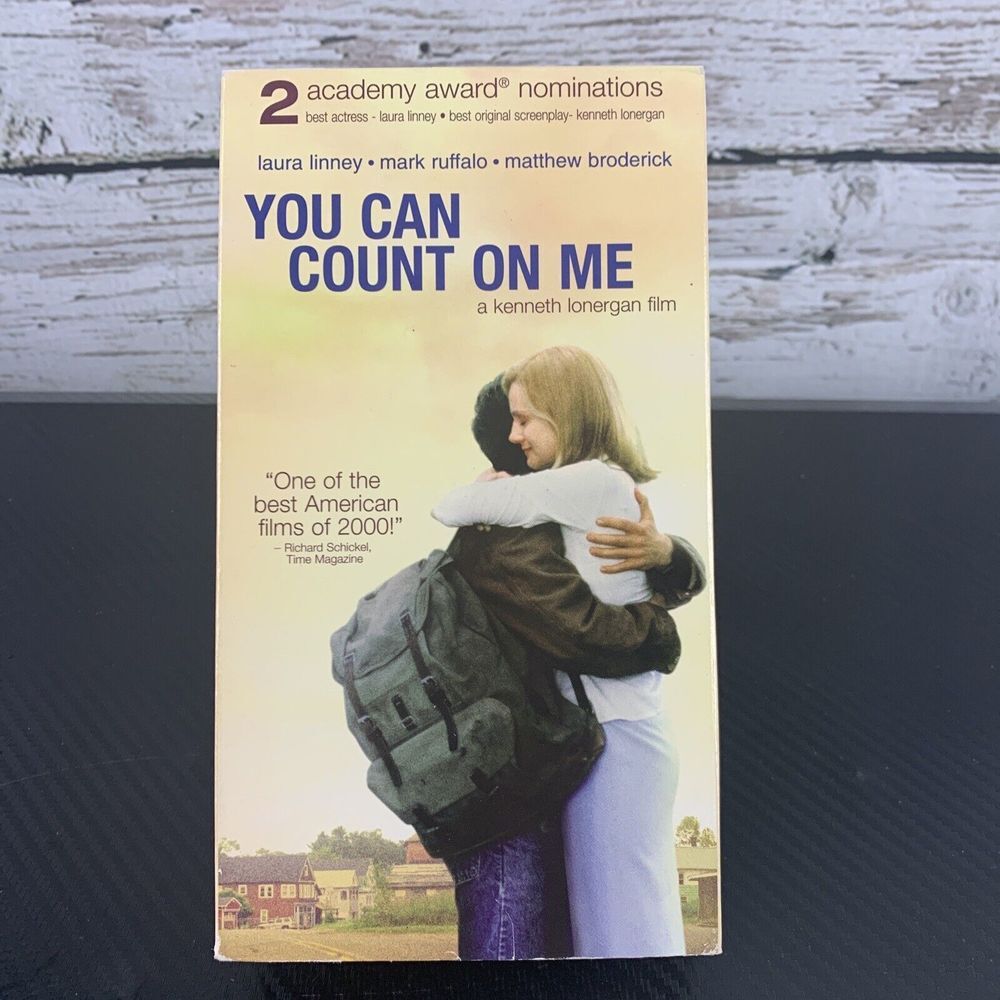 You Can Count on Me‎ (VHS, 2000) Tape Movie Drama Laura Linney Mark Ruffalo